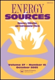 Energy Sources